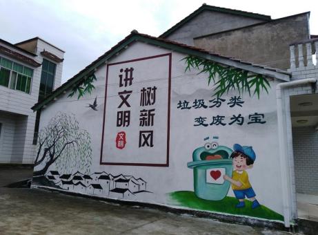 青川墙绘是现在流行的墙体广告