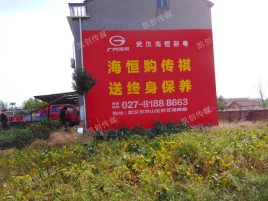 青川墙体广告影响褪色的因素