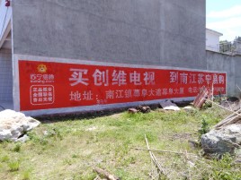 青川墙体广告公司全面解决农村墙体广告痛点