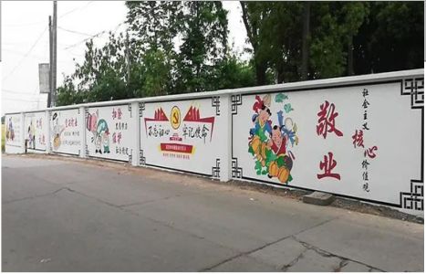 青川手绘墙画在现实中主要有哪些应用？