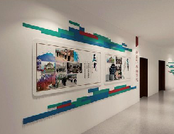 青川企业文化墙用什么材料好？