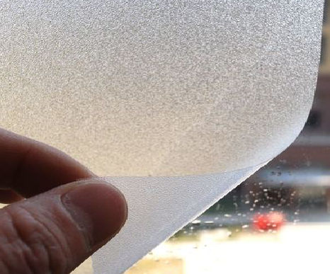 青川玻璃门外面粘广告用什么材料好？