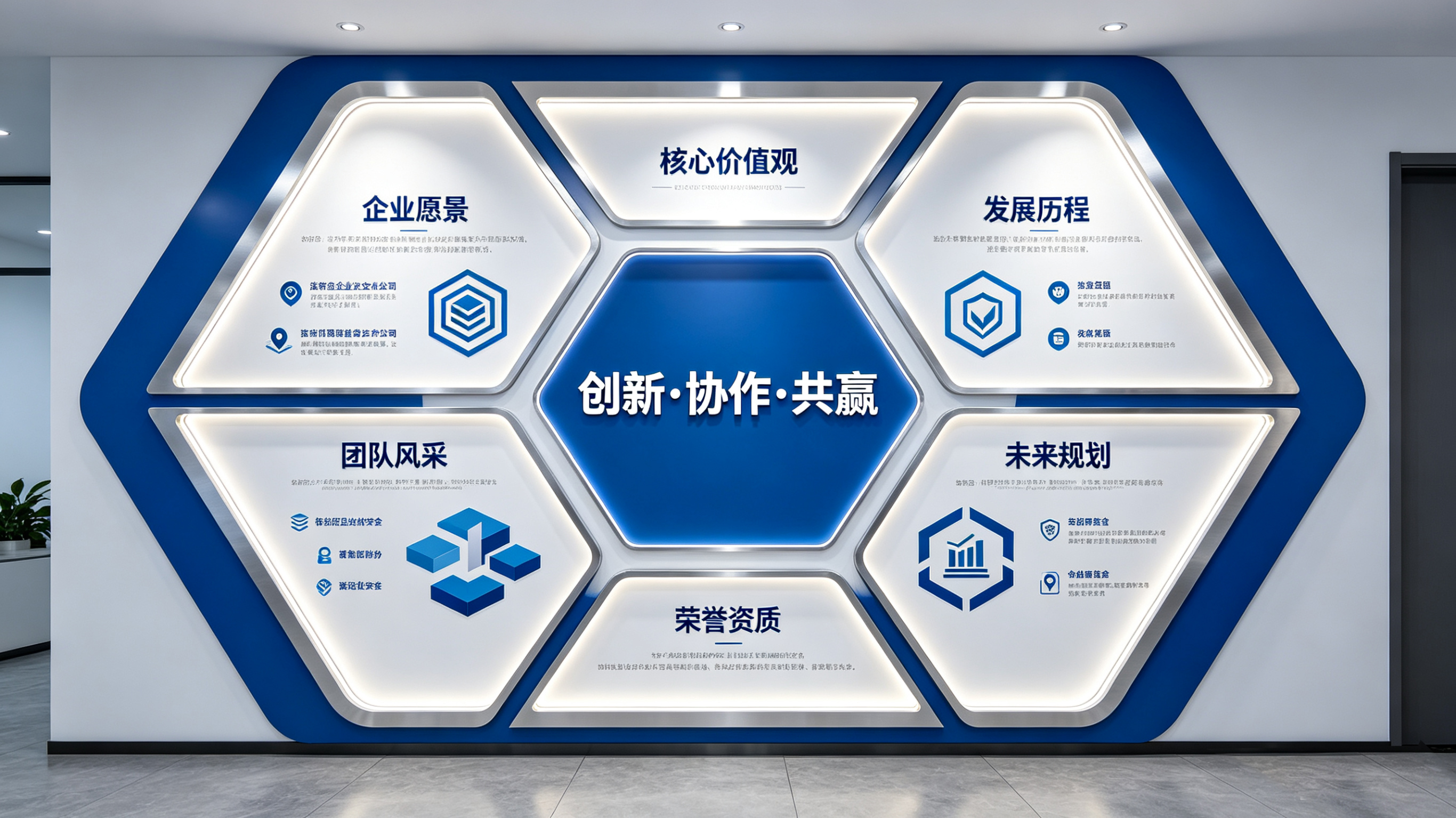青川企业文化墙六边形避坑指南（新手常犯5个错误）